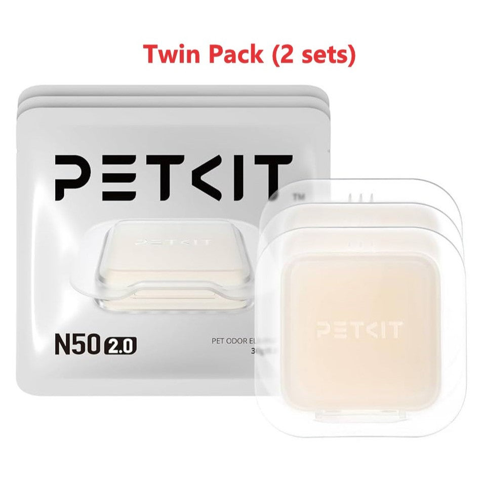PETKIT N50 Odor Eliminator 2.0 Cube for PuraMax & PuraMax 2 Automatic Litter Box [3 Cubes/Box]