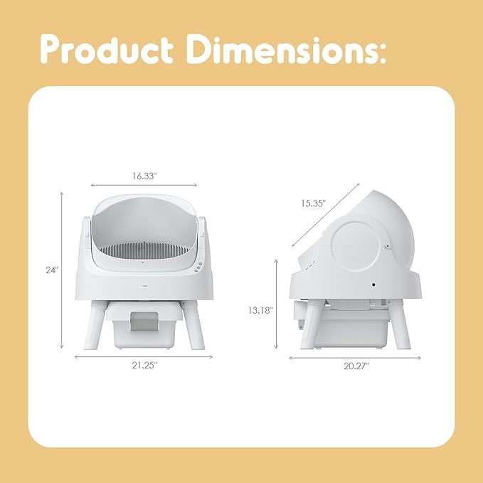 PETPIVOT Smart Cat Litter Box No App