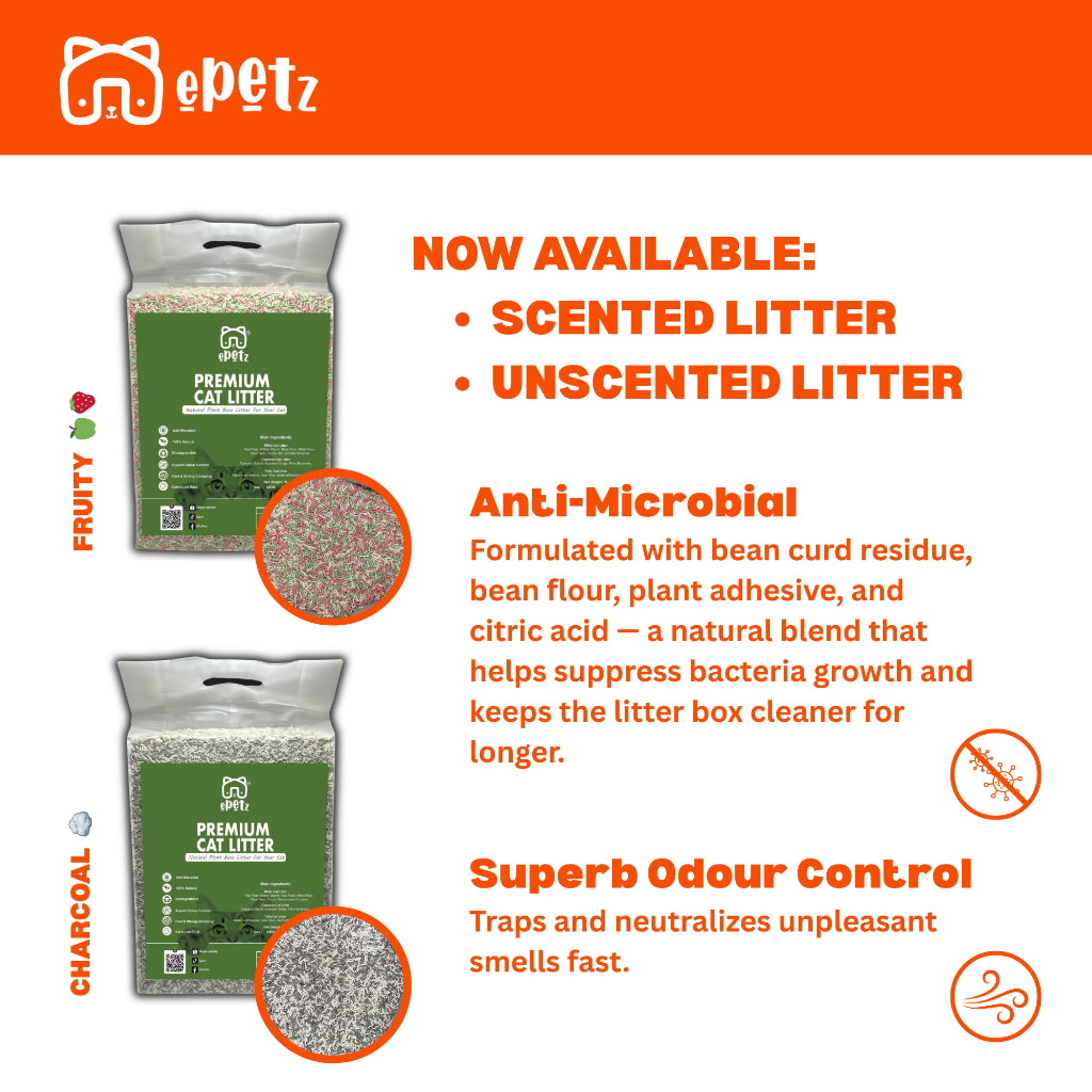 ePetz Short Cut Tofu Cat Litter