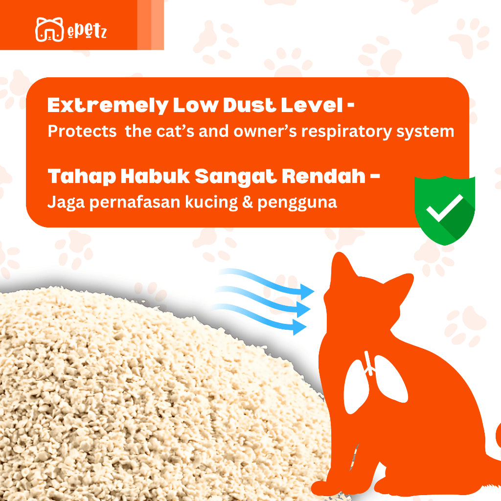 Super Fine Crushed Tofu Litter