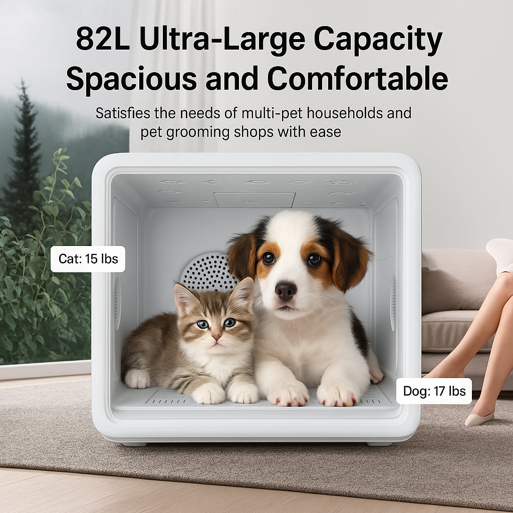 ePetz 82L Pet Dryer Home-use Bathing & Fur-drying Machine For cat and dog
