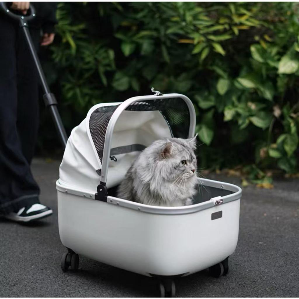 Pet Trolley Carrier - Large Capacity