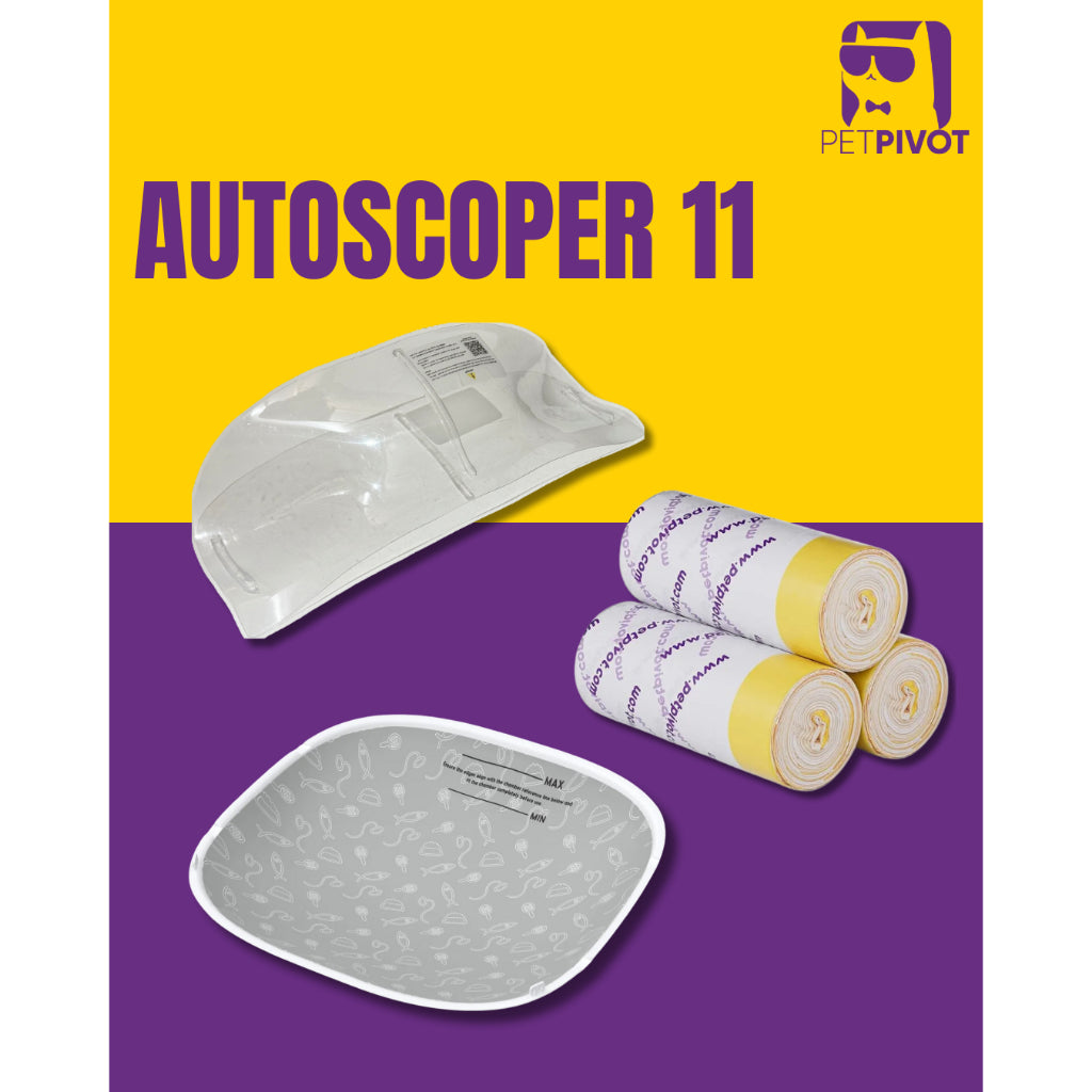 PetPivot Autoscoper 11 Replacement Assessories & Trash Bag