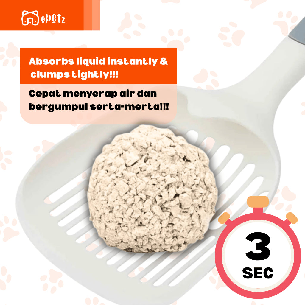 Super Fine Crushed Tofu Litter