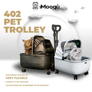 Pet Trolley Carrier - Large Capacity
