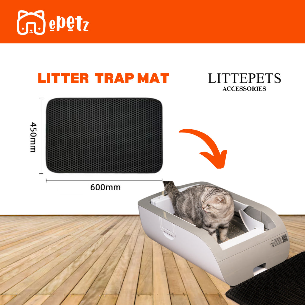 LITTEPETS Automatic Cat Litter Box | Open Concept