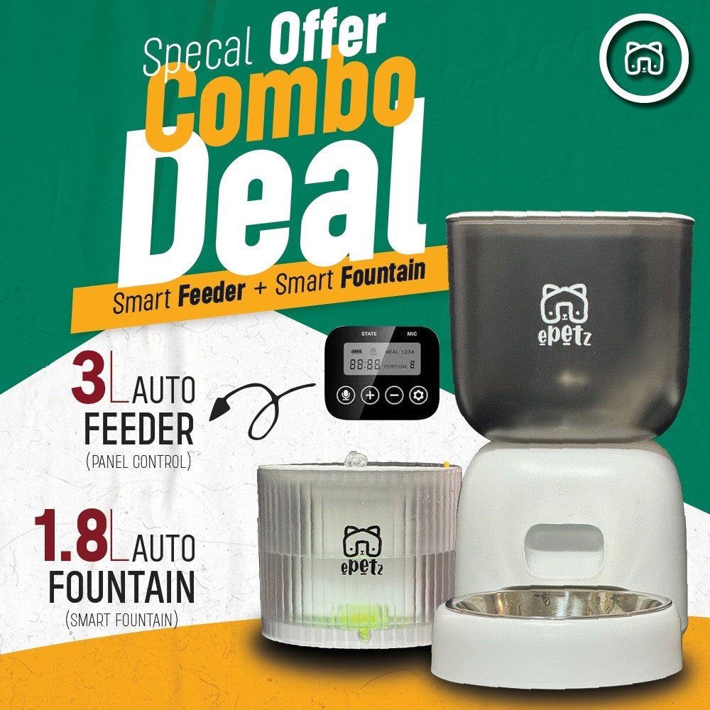 Petree 3.5L WIFI App Control  Automatic Food Dispenser Pet Feeder Wide Dish For Cat Dog Bekas Makanan Kucing Automatik