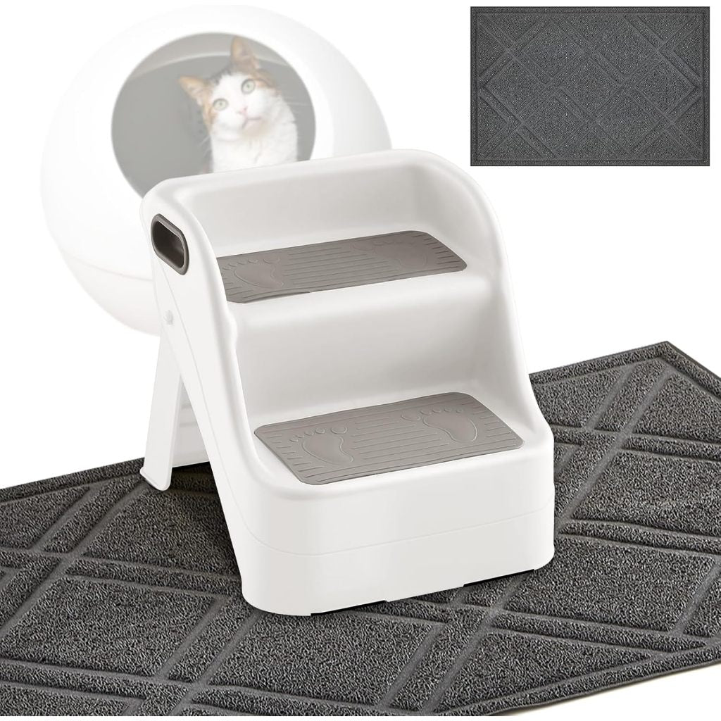 ePetz Stepper Cat Ramp for Litter Box
