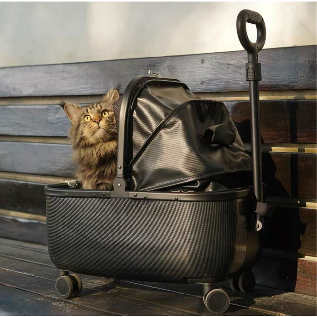 Pet Trolley Carrier - Large Capacity