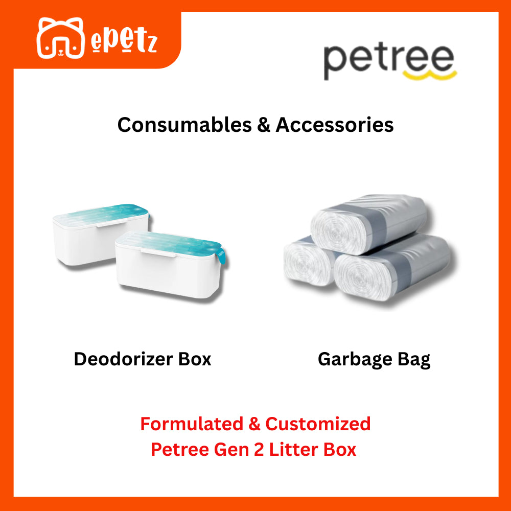 PETREE Automatic Cat Toilet Deodorizer Box/Plastic