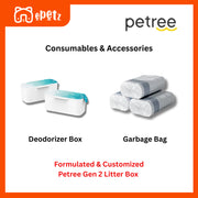 PETREE Automatic Cat Toilet Deodorizer Box/Plastic