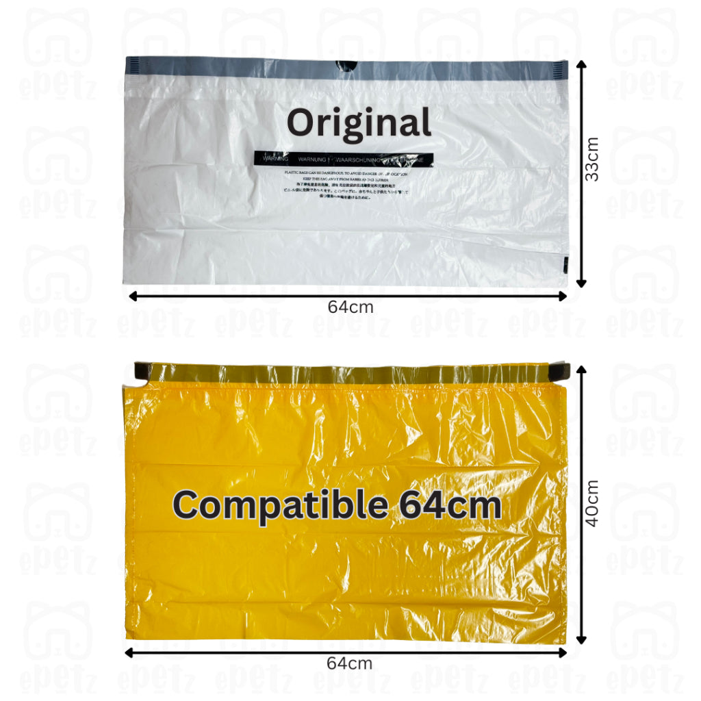 Petree Gen 4 Cat Litter Box Replacement Liner & Trash Bag