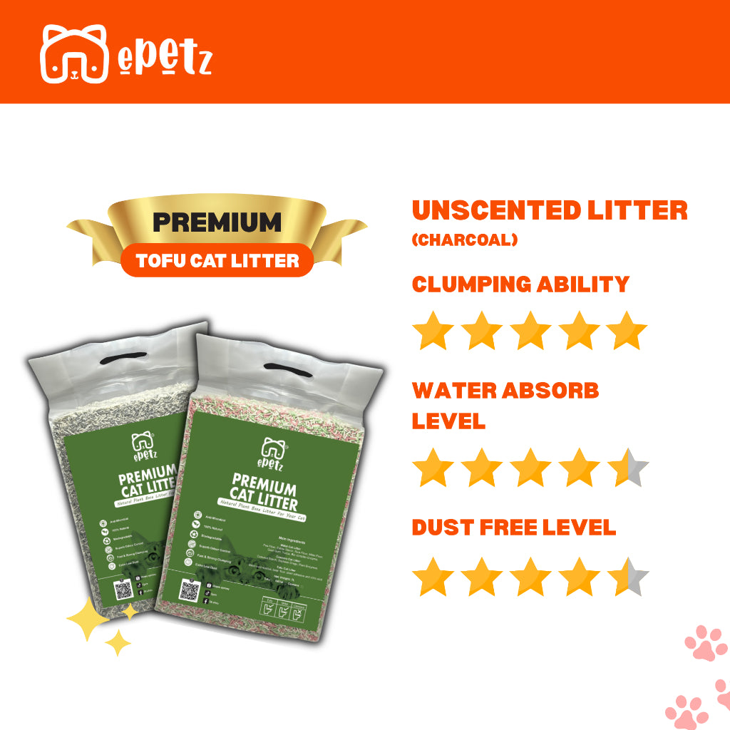 ePetz Short Cut Tofu Cat Litter