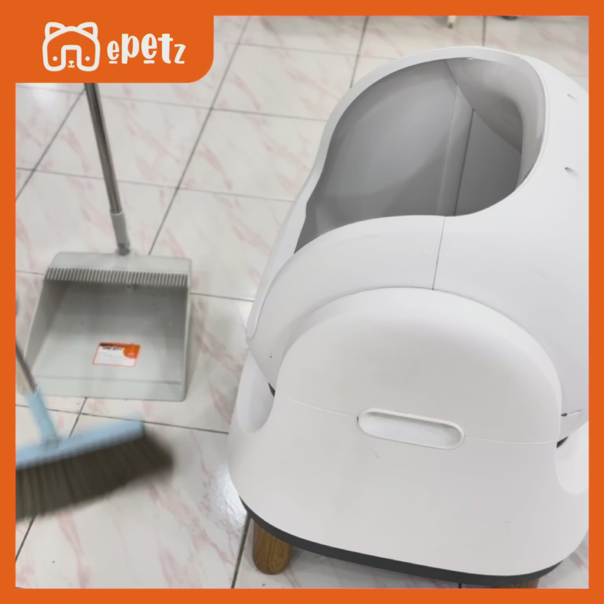 Load video: Acrylic Board Platform for Auto Litter Machine