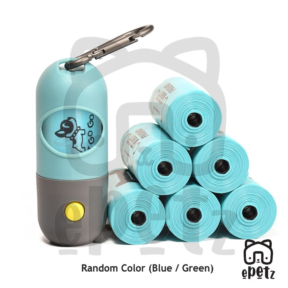 Pet Garbage Bag Eco Friendly Biodegradable Dog Poop Bags Cat Litter Toilet Bag Kucing Disposal Refil Rolls 可降解宠物垃圾袋