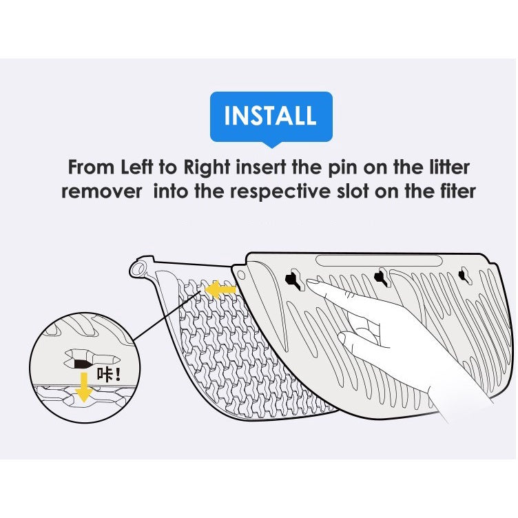 ePetz PETKIT Litter Remover (Exclusive for PURA MAX)