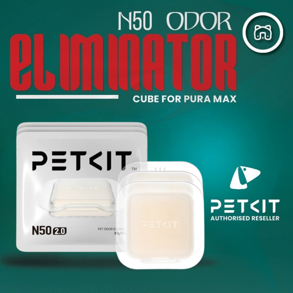 PETKIT N50 Odor Eliminator 2.0 Cube for PuraMax & PuraMax 2 Automatic Litter Box [3 Cubes/Box]