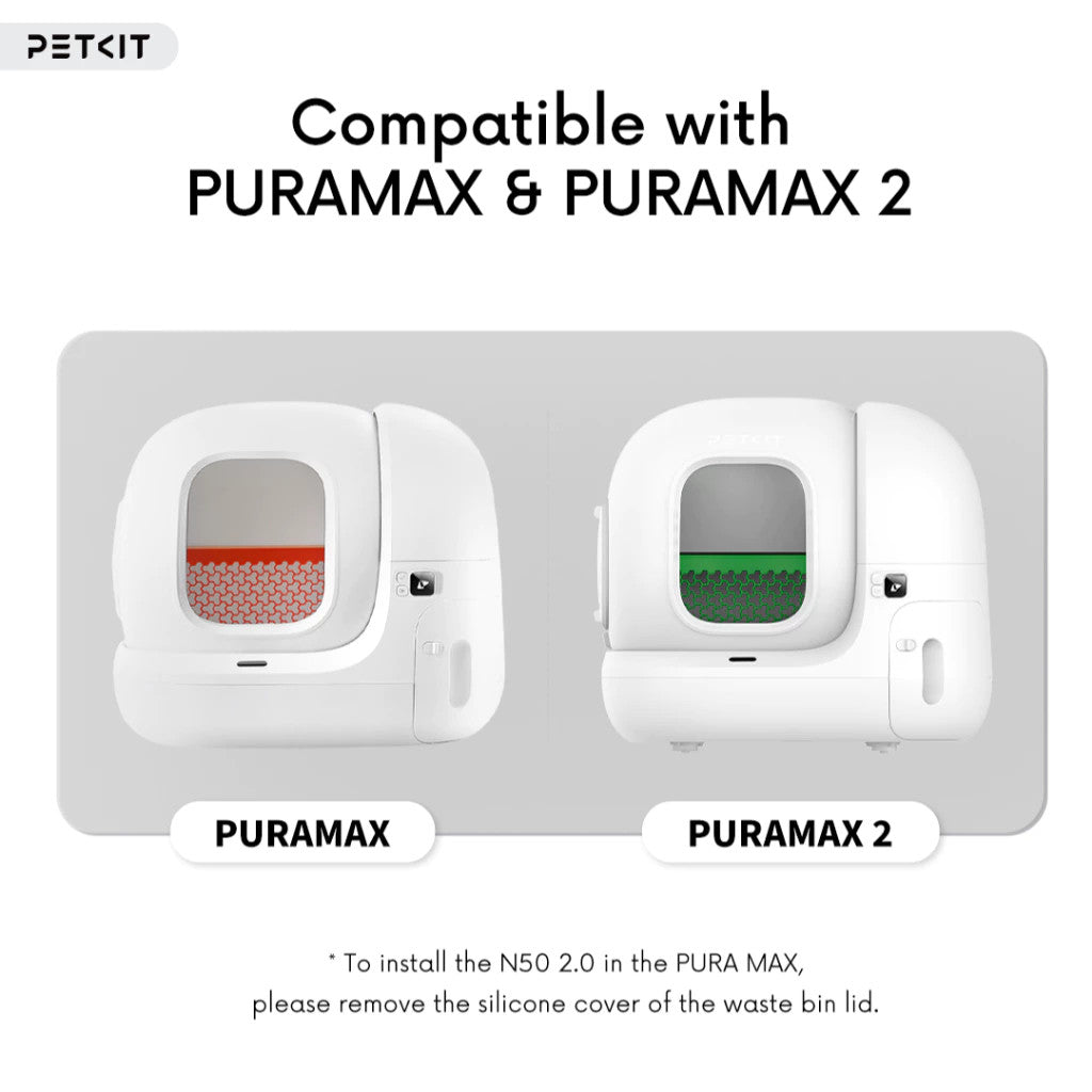 PETKIT N50 Odor Eliminator 2.0 Cube for PuraMax & PuraMax 2 Automatic Litter Box [3 Cubes/Box]