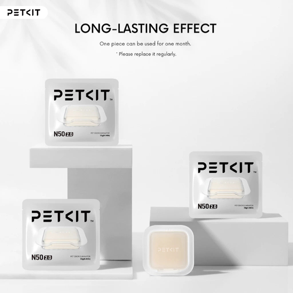 PETKIT N50 Odor Eliminator 2.0 Cube for PuraMax & PuraMax 2 Automatic Litter Box [3 Cubes/Box]